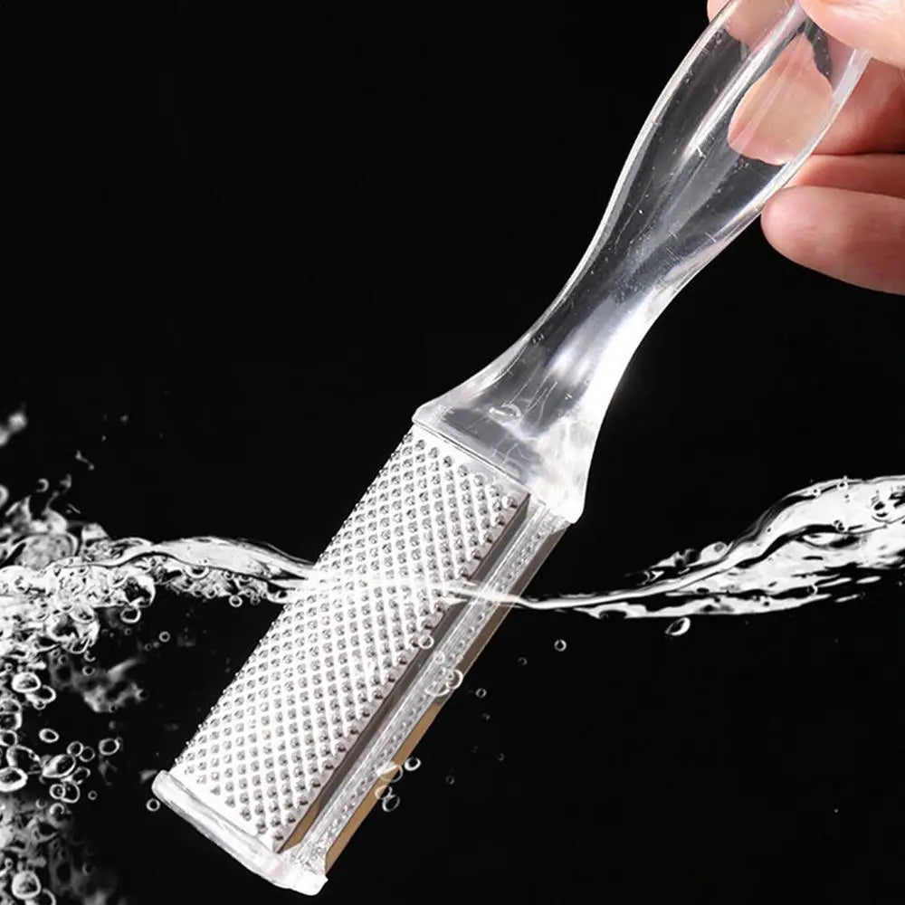 Foot Scraper For Callus Removal Foot Scrub Brush Double-sided Heel Grinder Pedicure Foot File Cuticle Cleaner Remove Dead Skin