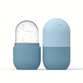 Silicone Ice Roller Massager for Face, Eyes - Natural Skin Care, Cooling and Eliminating Eye Bags, Reusable and Soothing