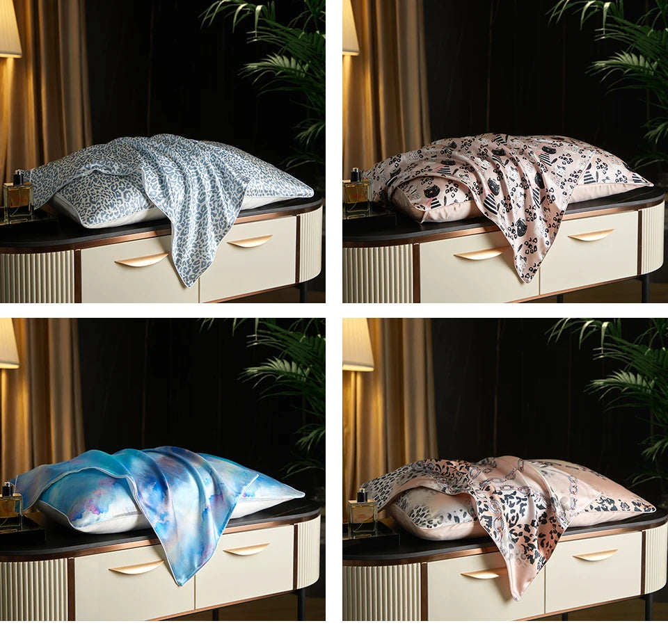 100% pure silk pillowcase real silk pillowcase natural silk pillowcase mulberry silk pillow case