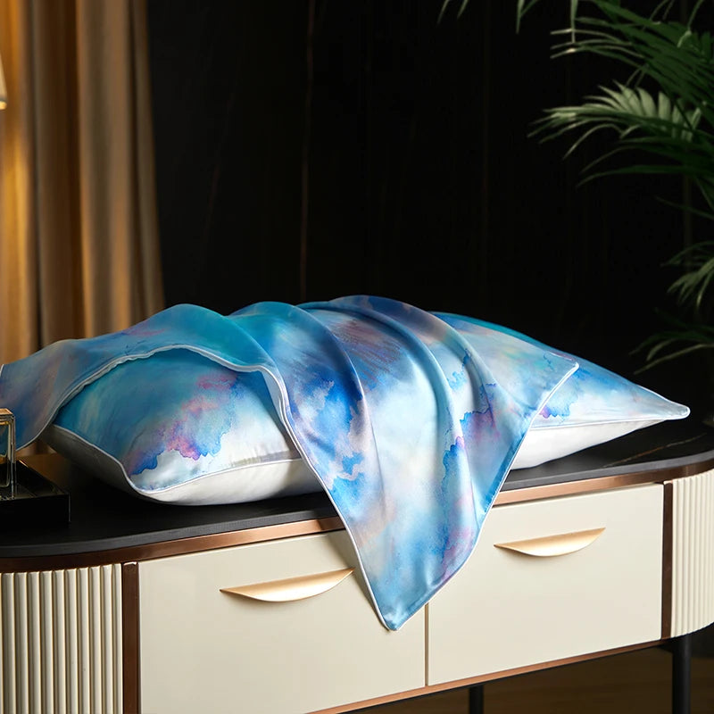 100% pure silk pillowcase real silk pillowcase natural silk pillowcase mulberry silk pillow case