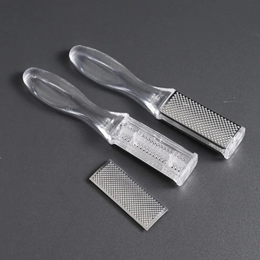 Foot Scraper For Callus Removal Foot Scrub Brush Double-sided Heel Grinder Pedicure Foot File Cuticle Cleaner Remove Dead Skin